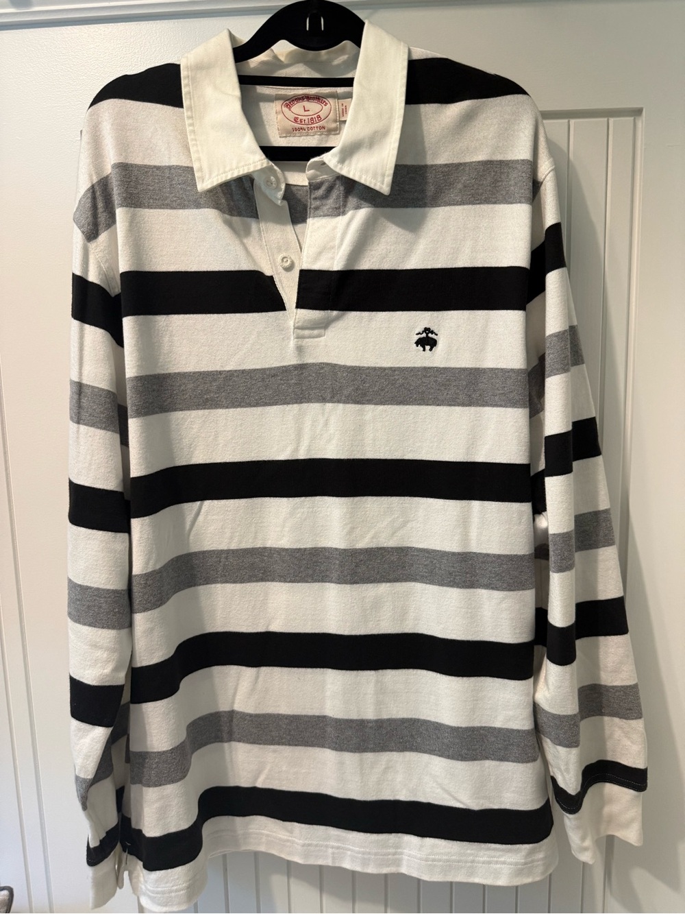 Brooks Brothers Long Sleeve Polo Mens